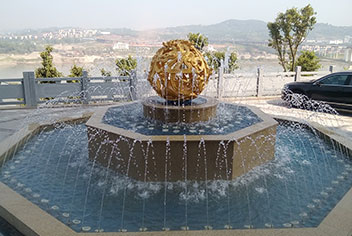 Luzhou fountain sculpture project